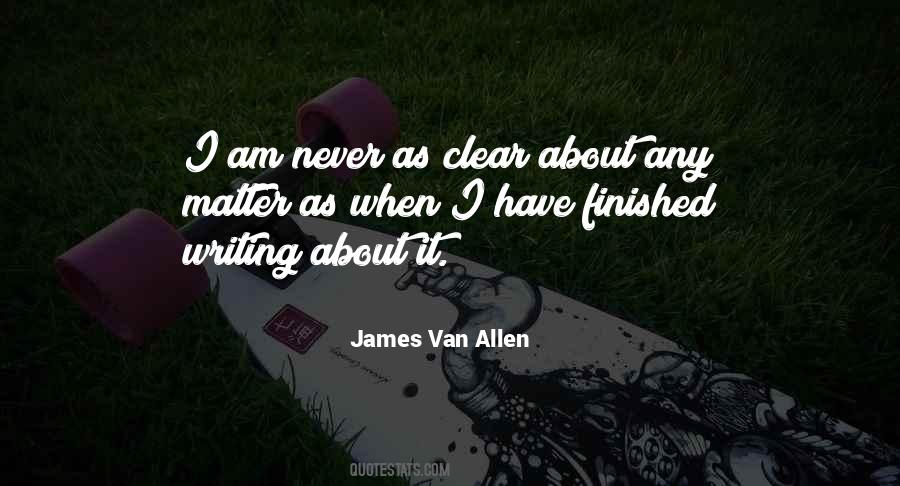 James Van Allen Quotes #1164211