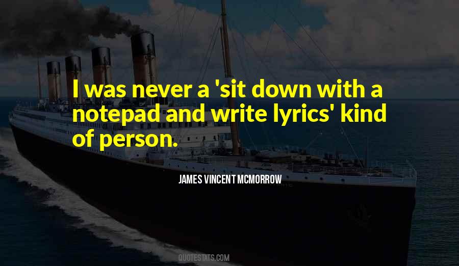 James Vincent McMorrow Quotes #270685
