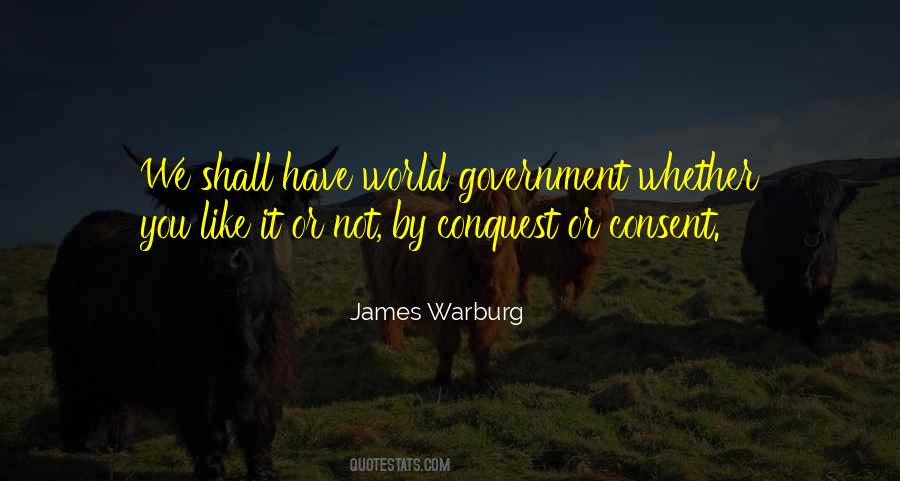 James Warburg Quotes #976303 James Warburg Quotes #976303