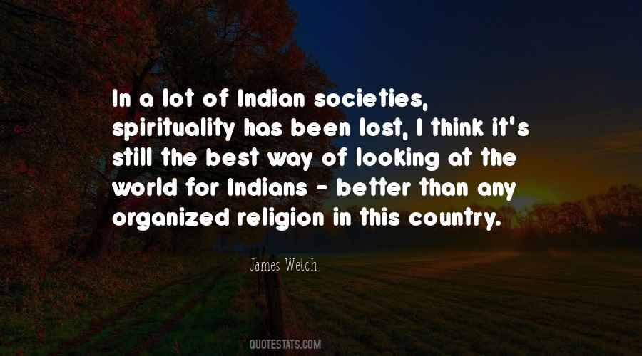 James Welch Quotes #1687939