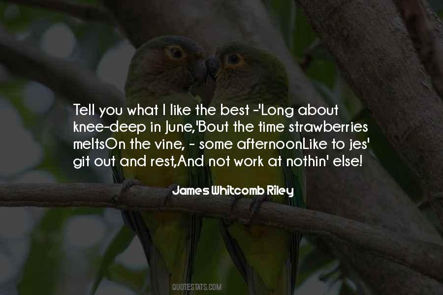 James Whitcomb Riley Quotes #1539794
