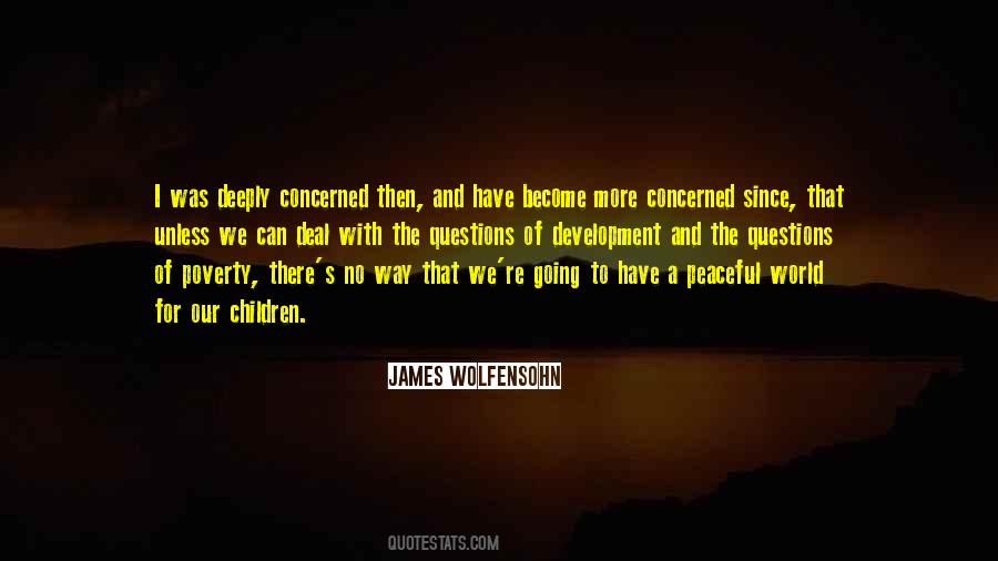 James Wolfensohn Quotes #1308359