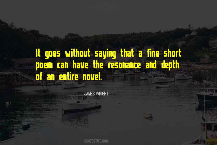 James Wright Quotes #1099495