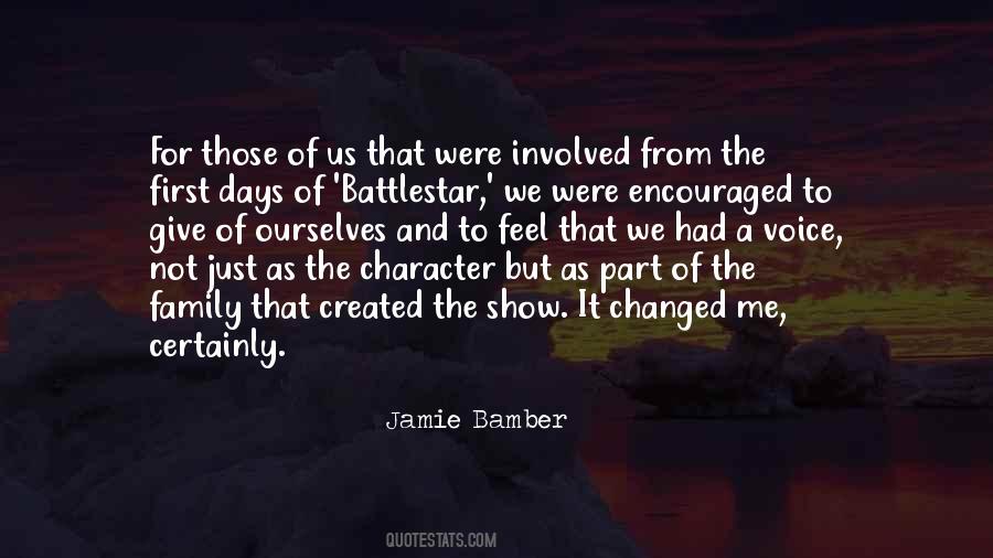 Jamie Bamber Quotes #1489092
