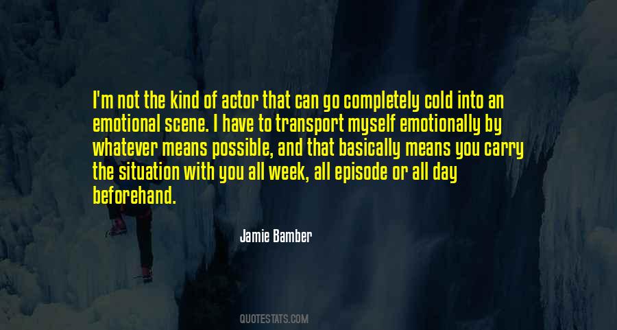 Jamie Bamber Quotes #1731691