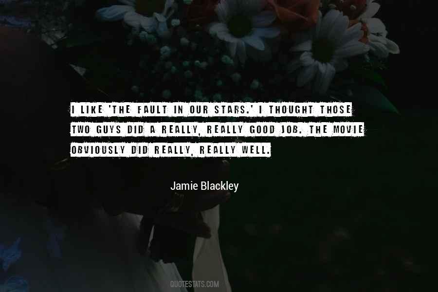 Jamie Blackley Quotes #479938
