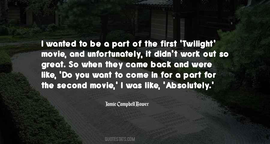 Jamie Campbell Bower Quotes #71873