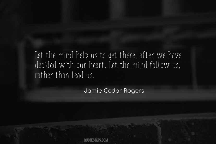 Jamie Cedar Rogers Quotes #1274280