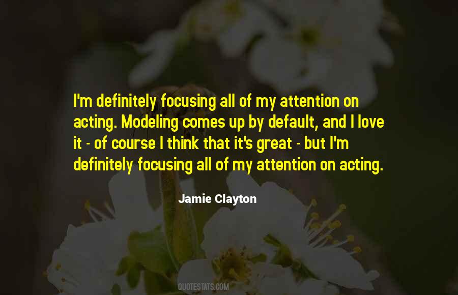 Jamie Clayton Quotes #1654185