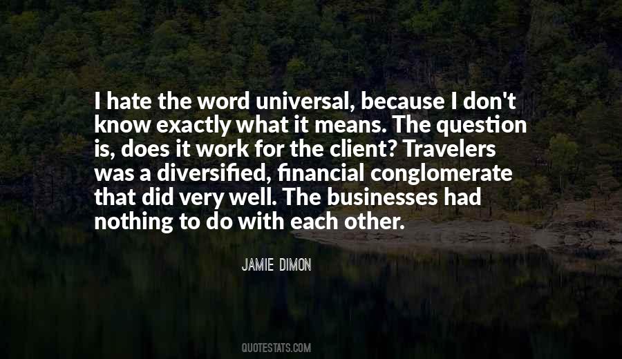 Jamie Dimon Quotes #1263165