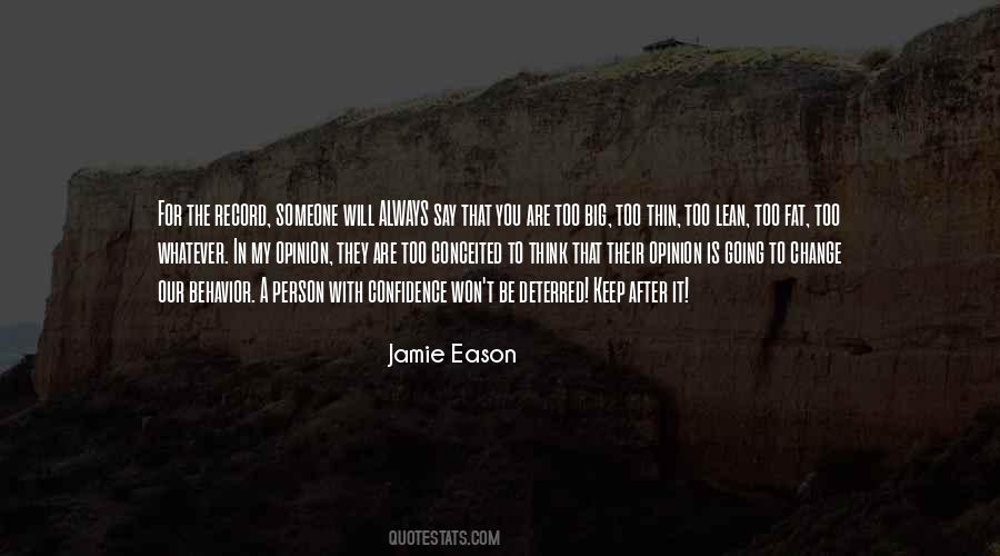 Jamie Eason Quotes #953097