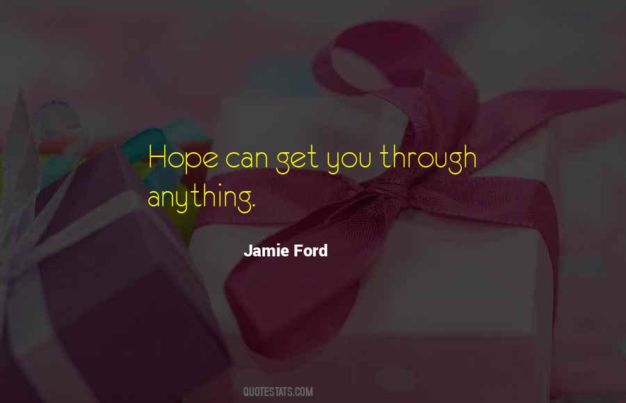 Jamie Ford Quotes #139484