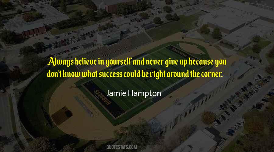 Jamie Hampton Quotes #272747