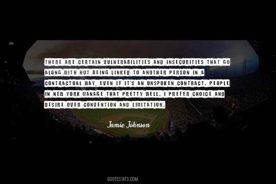 Jamie Johnson Quotes #1132929