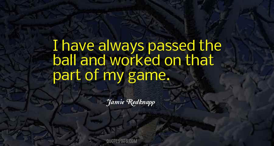 Jamie Redknapp Quotes #1163063