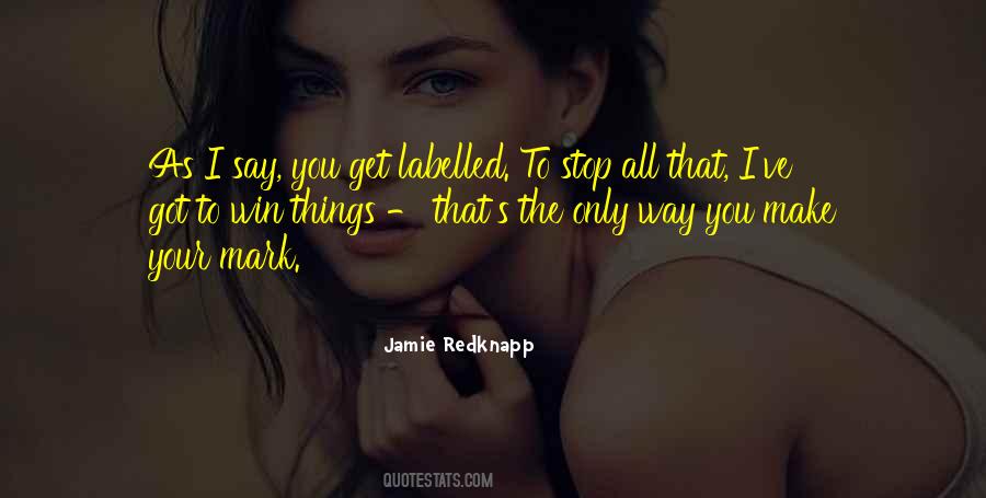 Jamie Redknapp Quotes #328355