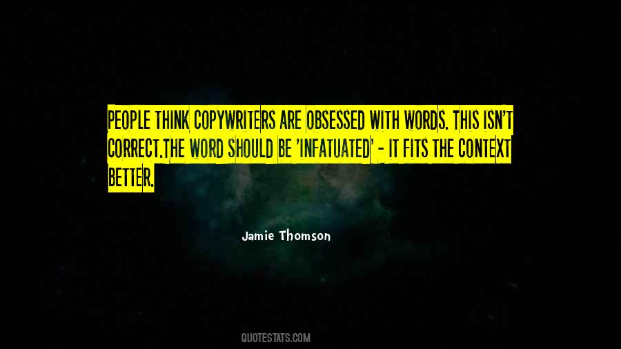 Jamie Thomson Quotes #185861