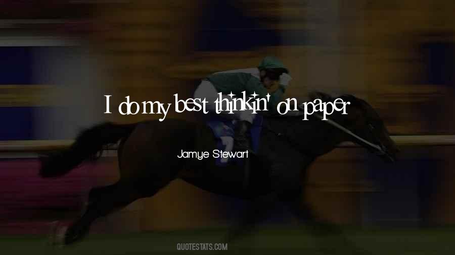 Jamye Stewart Quotes #628756