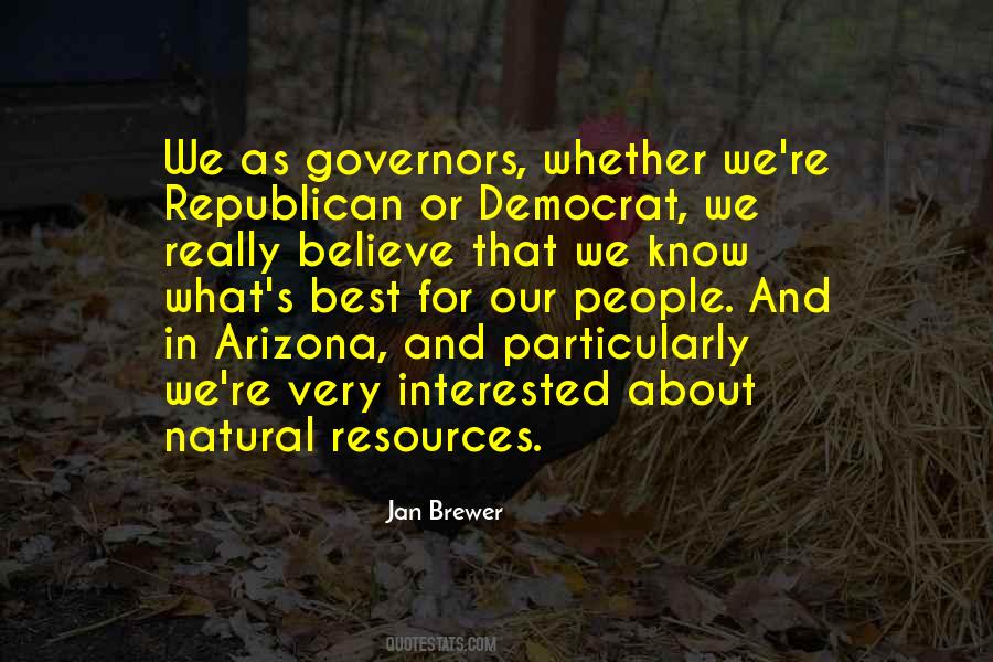 Jan Brewer Quotes #1272339