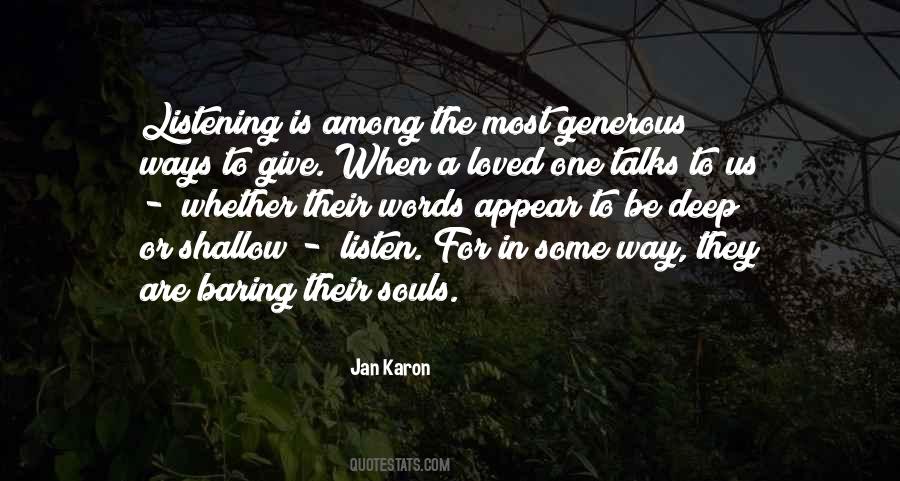 Jan Karon Quotes #1285079