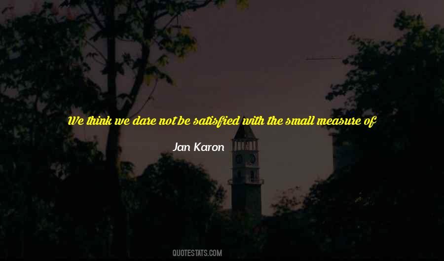 Jan Karon Quotes #1821112