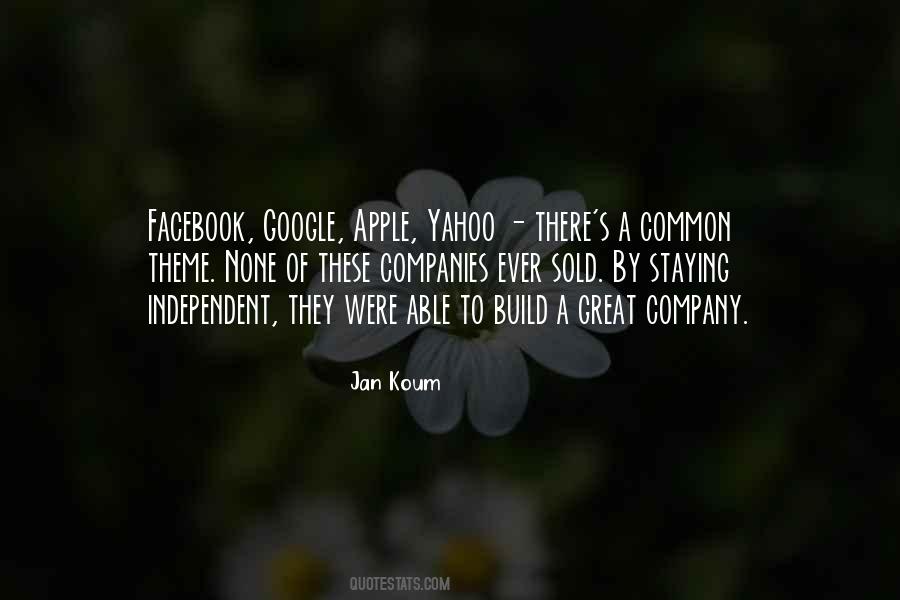 Jan Koum Quotes #353713