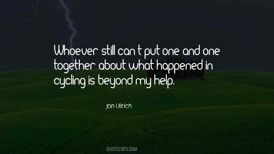 Jan Ullrich Quotes #669799 Jan Ullrich Quotes #669799