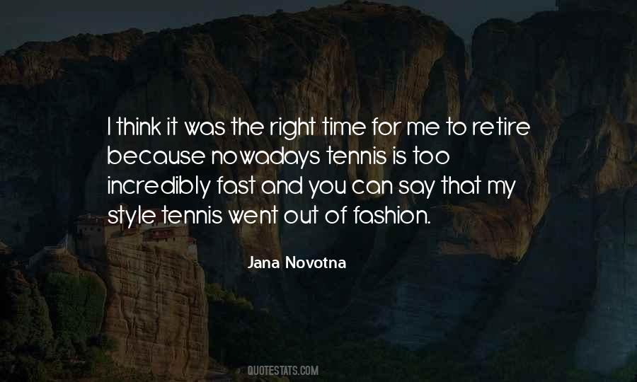 Jana Novotna Quotes #1237093
