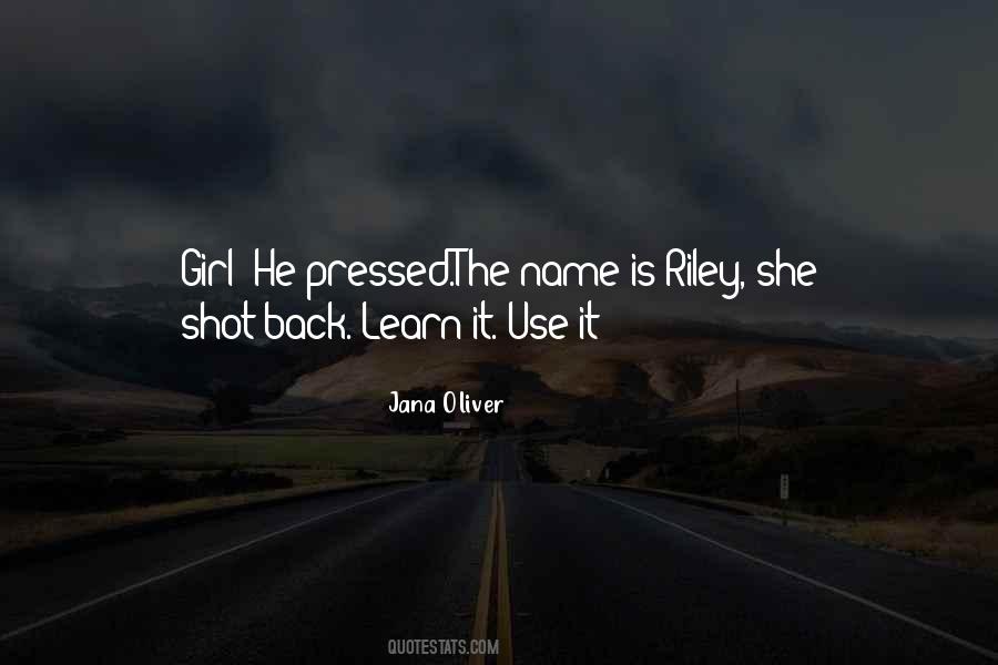 Jana Oliver Quotes #739512