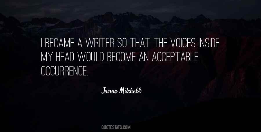 Janae Mitchell Quotes #963216