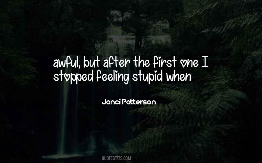 Janci Patterson Quotes #1439154