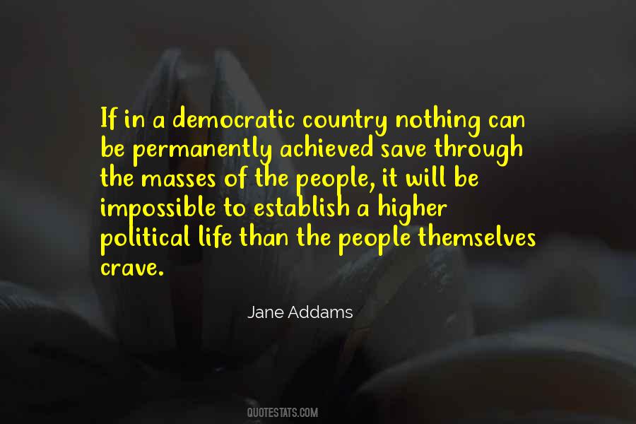 Jane Addams Quotes #179357