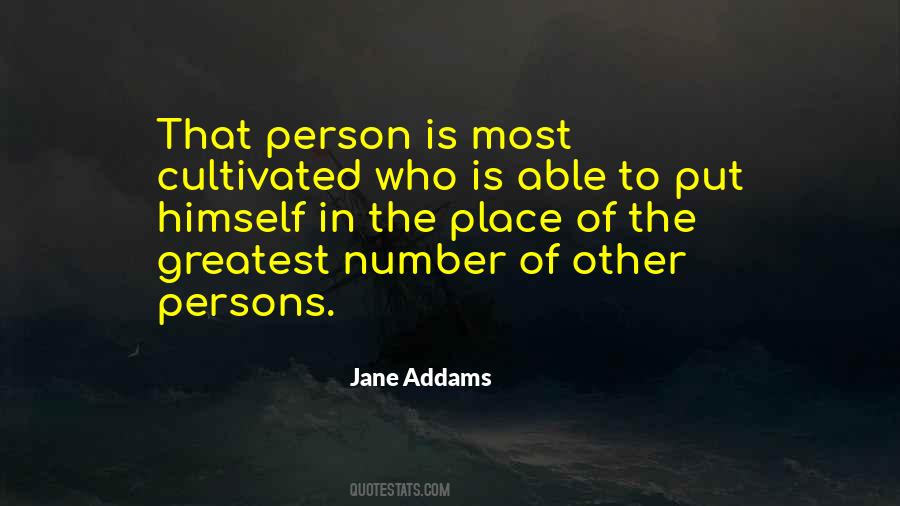 Jane Addams Quotes #55233