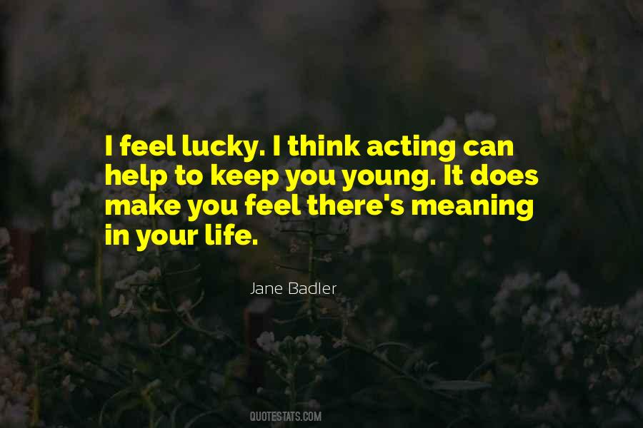 Jane Badler Quotes #331018