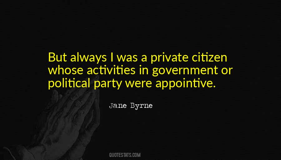 Jane Byrne Quotes #948195