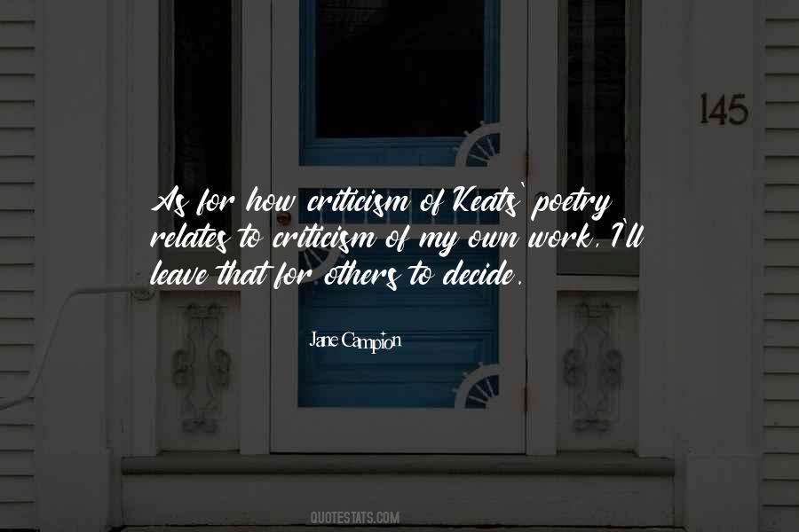 Jane Campion Quotes #1083084