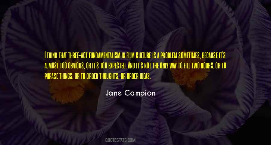 Jane Campion Quotes #1862351