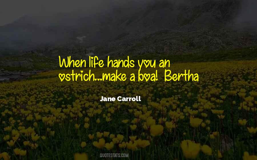 Jane Carroll Quotes #74180