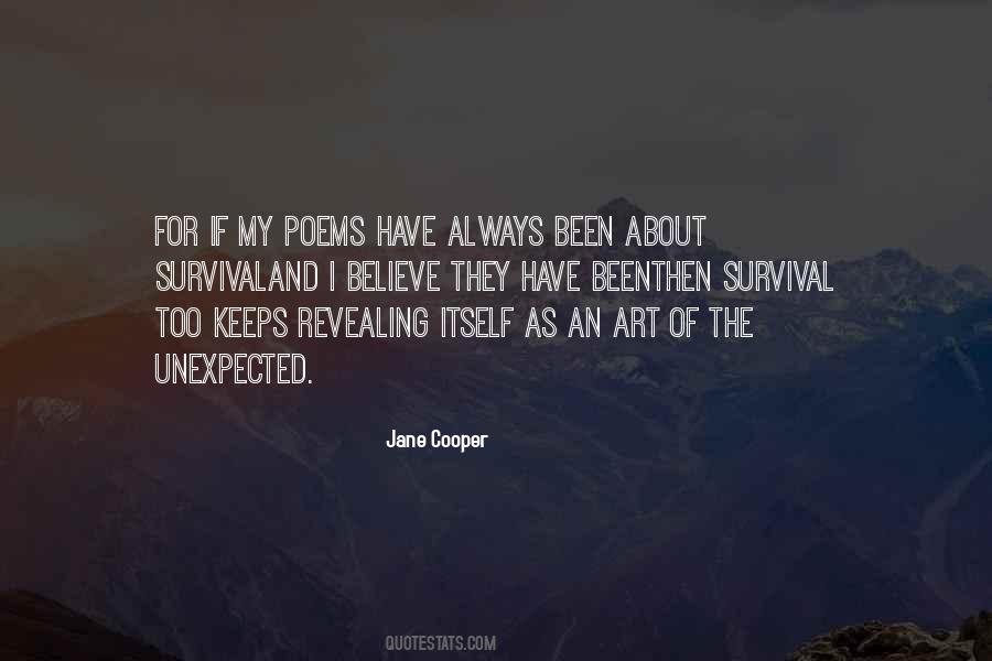 Jane Cooper Quotes #1875786