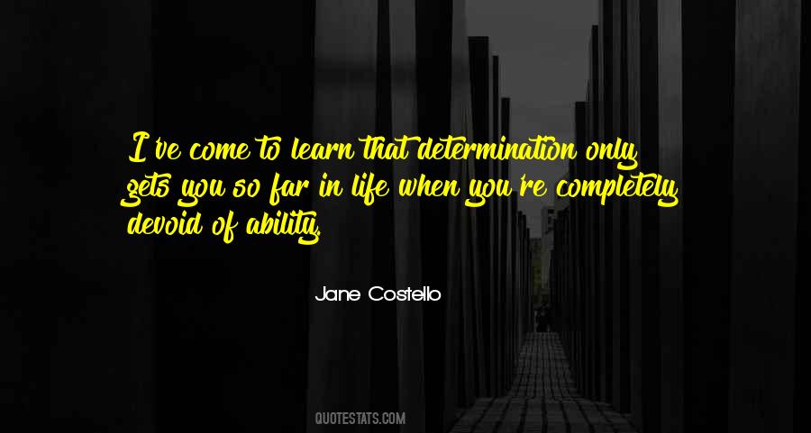 Jane Costello Quotes #847736