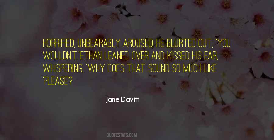 Jane Davitt Quotes #1686424