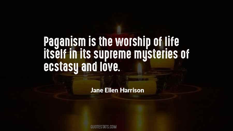 Jane Ellen Harrison Quotes #975465
