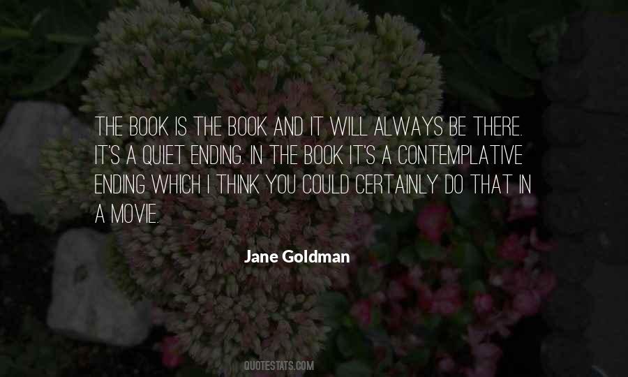 Jane Goldman Quotes #1775134