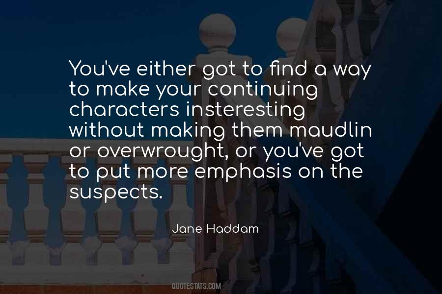 Jane Haddam Quotes #1840595