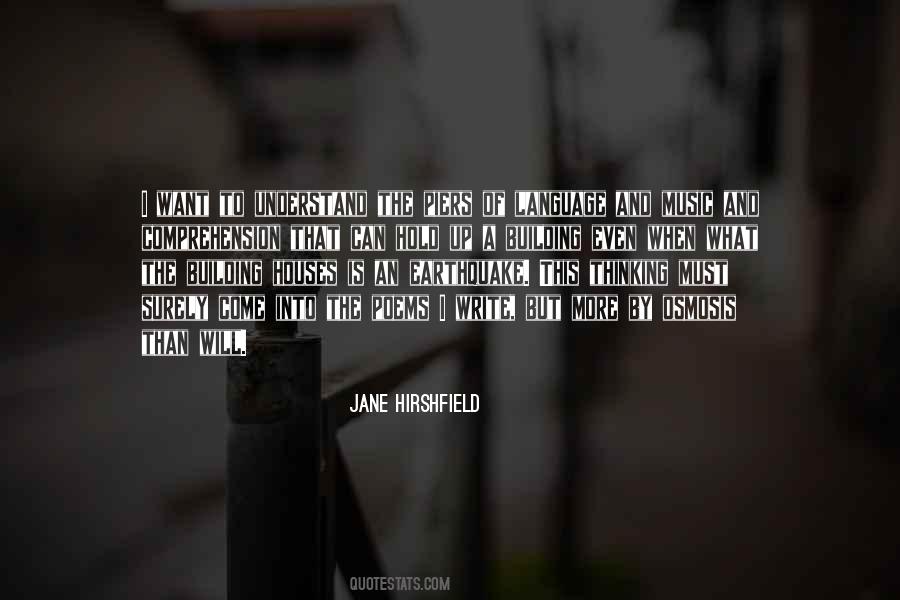 Jane Hirshfield Quotes #1060412