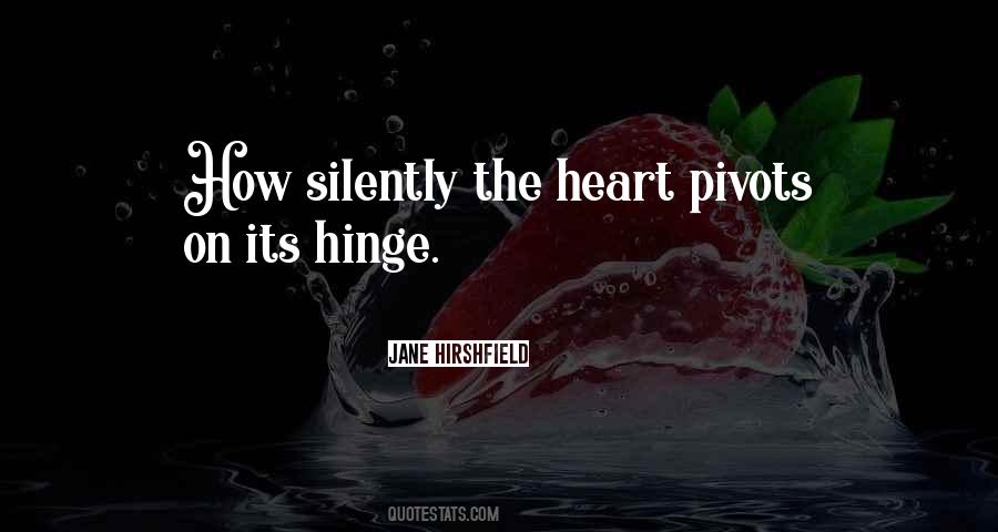 Jane Hirshfield Quotes #1106106