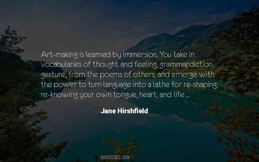 Jane Hirshfield Quotes #417280