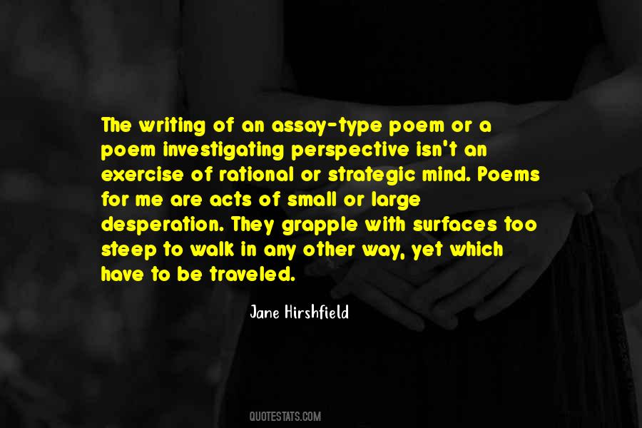 Jane Hirshfield Quotes #70965