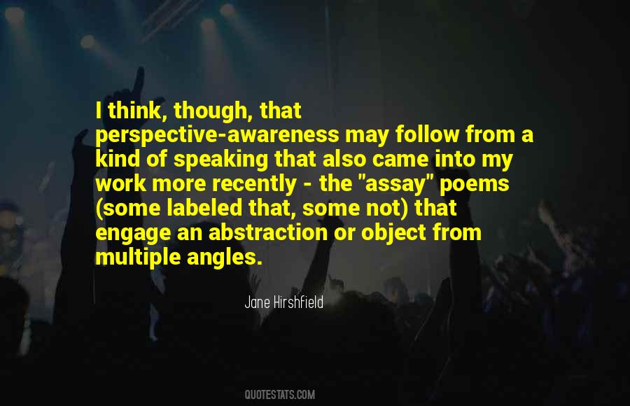 Jane Hirshfield Quotes #896695