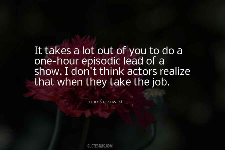 Jane Krakowski Quotes #1022660